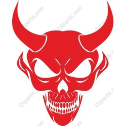 Red Devil Skull