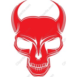 Red Devil Skull