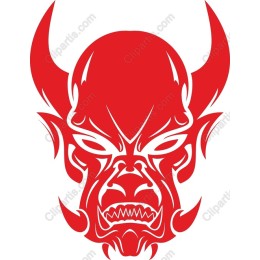 Red Demon Mask