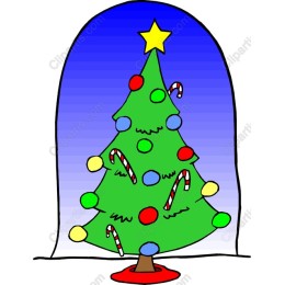Vibrant Christmas Tree