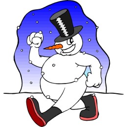 Whimsical Snowman