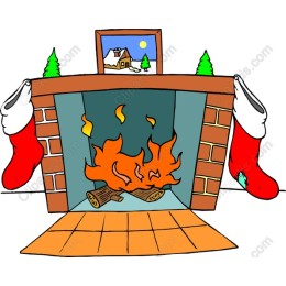 Cozy Fireplace Holiday