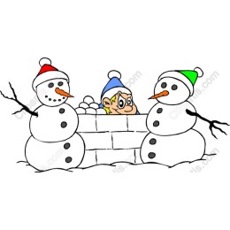 Whimsical Snowmen Adventure
