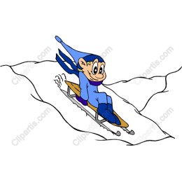 Winter Adventure Cartoon Character