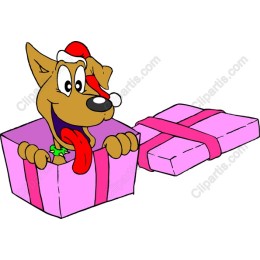 Festive Happy Dog