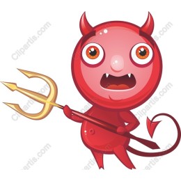 Cute Cartoon Devil