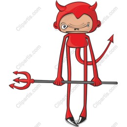Cartoon Devil Character