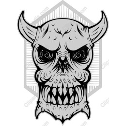Gritty Skull Demon
