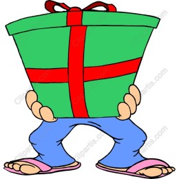 Gift Box Character