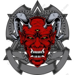 Red Demon Head