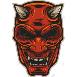 Fierce Demon Mask
