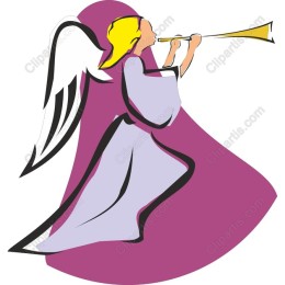 Angel Playing Trumpet