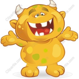 Happy Yellow Monster