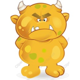 Cute Yellow Monster