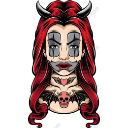 Fierce Gothic Woman