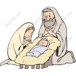Holy Family Nativity Scene