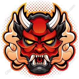 Fierce Demon Mask