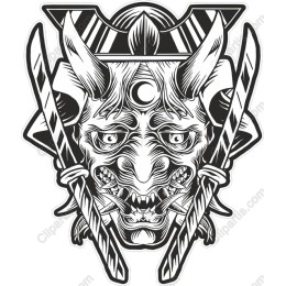 Samurai Demon Mask