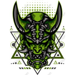 Fierce Green Beast Mask