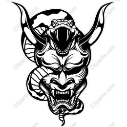 Fierce Snake-Horned Creature