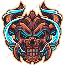 Fierce Skull - Bold Art