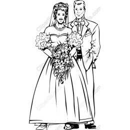 Classic Bride and Groom Wedding