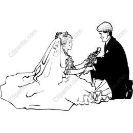 Elegant Wedding Couple