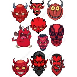 Demonic Expressions Set