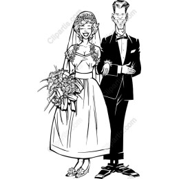 Classic Wedding Couple