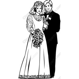 Timeless Bride and Groom