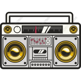 Retro Boombox