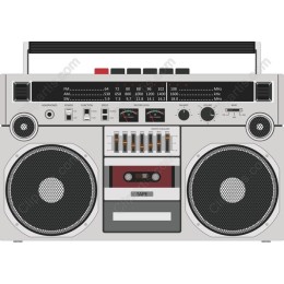 Retro Boombox