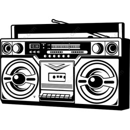 Retro Boombox