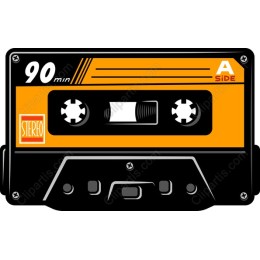 Retro Audio Cassette Tape
