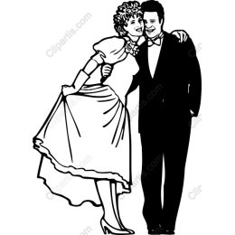 Charming Dancing Couple