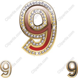 Glittering Number 9