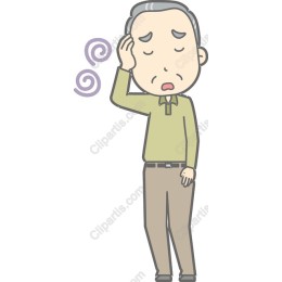 Distressed Elderly Man