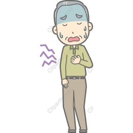 Concerned Older Man Health