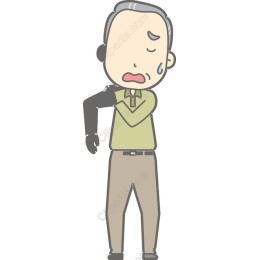 Concerned Elderly Man