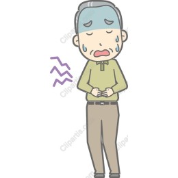 Distressed Elderly Man