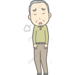 Caring Elderly Man