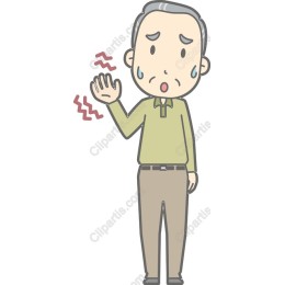 Concerned Elderly Man