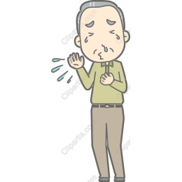 Concerned Elderly Man