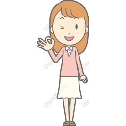 Cheerful Young Woman