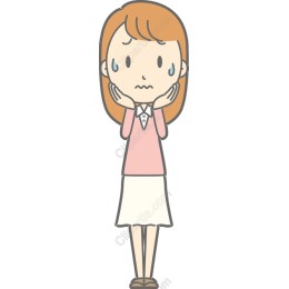 Worried Young Woman