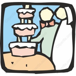 Charming Wedding Cake
