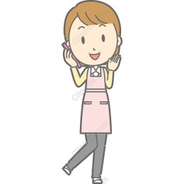 Cheerful Female Character
