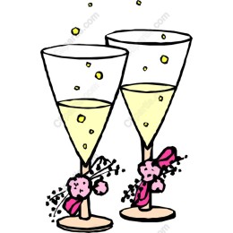 Charming Champagne Glasses