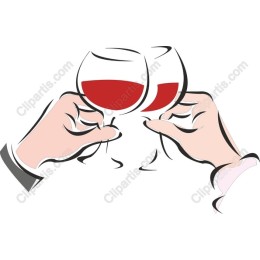Clinking Glasses Celebration
