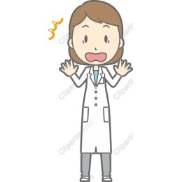 Cheerful Cartoon Doctor